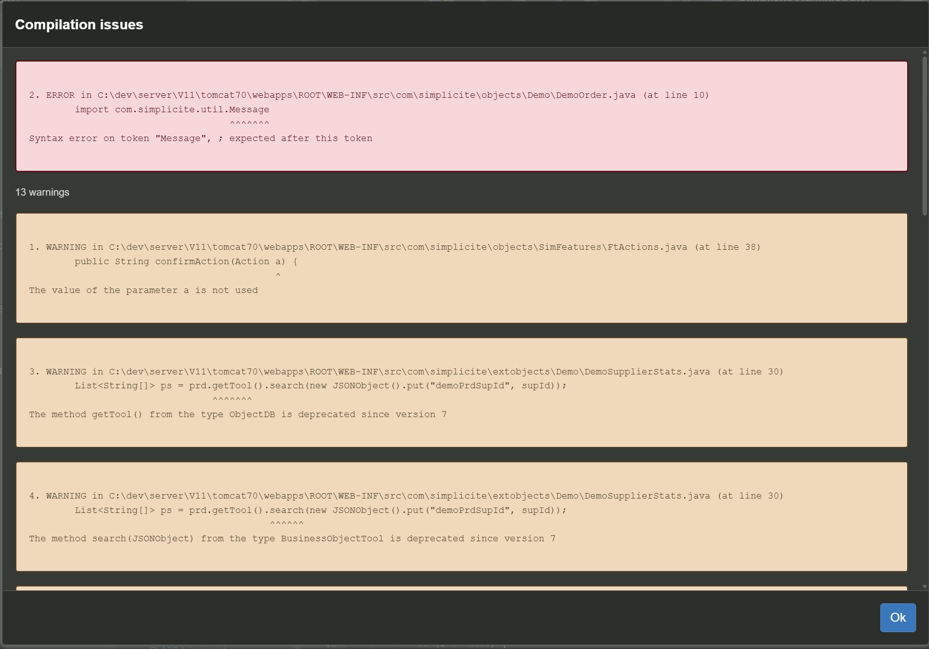compile