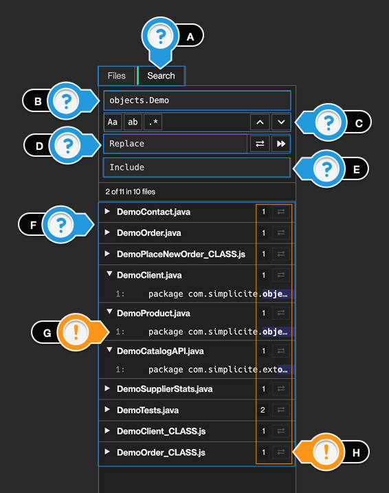 Multisearch UI